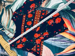 Top NLW Bohemio Estampado Floral Manga Larga M