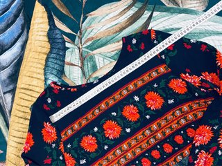 Top NLW Bohemio Estampado Floral Manga Larga M