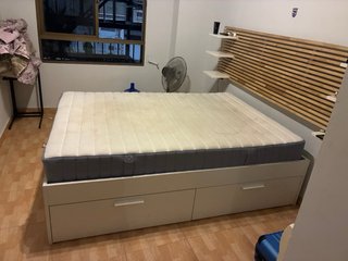Cama Matrimonial con Cajones