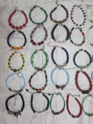 Lote de Pulseras Artesanales