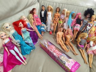Lote de muñecas Barbie