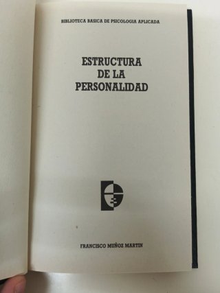 Libro psicologia estructura de la personalidad