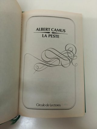 Novela la peste