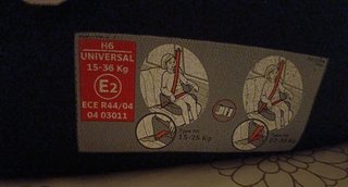 Asiento elevador coche Ferrari niños