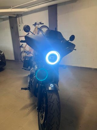 Moto Morini Calibro Bagger 700cc Negra