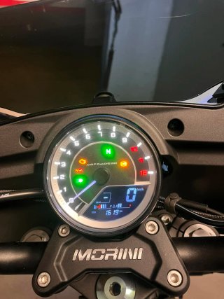 Moto Morini Calibro Bagger 700cc Negra