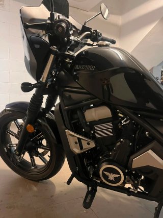 Moto Morini Calibro Bagger 700cc Negra