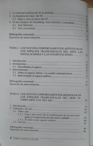ÚLTIMAS TENDENCIAS DEL ARTE