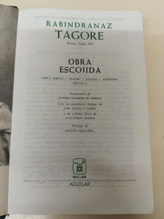 Novela obra escojida