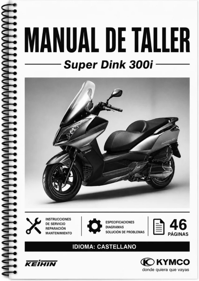 Manual de Taller Kymco Súper Dink 300i / 2010