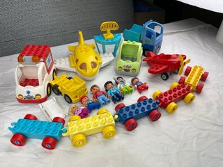 Treno aeroporto Lego Duplo