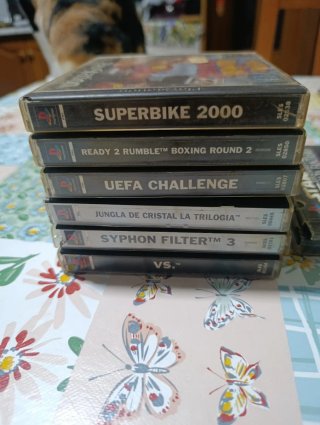 Lote Juegos PS1: Superbike, Syphon Filter, Star