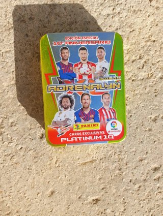 Caja Metálica Panini Adrenalyn XL 10º Aniversario