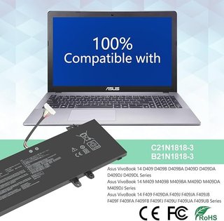 Batteria Shentec C21N1818 per Asus VivoBook M409