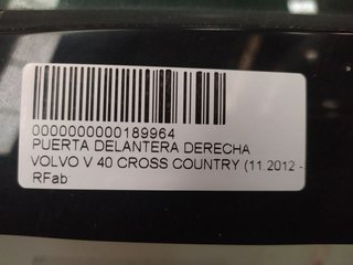 PUERTA DELANTERA DERECHA VOLVO V40 CROSS COUNTRY *