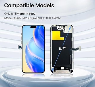 Schermo FTDLCD per iPhone 14 Pro 6,1''