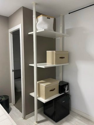 Armarios Vestidores Abiertos IKEA ELVARLI, módulos