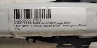 MANETA EXTERIOR DELANTERA IZQUIERDA LAND ROVER RANGE ROVER SPORT Autobiography Dynamic