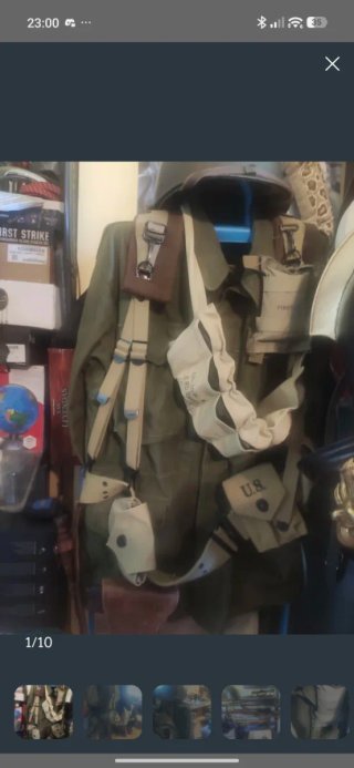 Uniforme M43 USA Airborne WWII XL