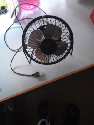 Ventilador USB Mesa Pequeño