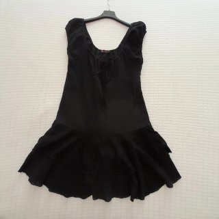 Vestito nero OVS taglia XL pizzo Sangallo