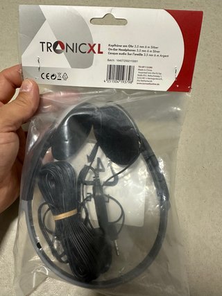 Auriculares TronicXL Cable Largo 6m