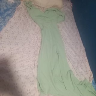 Vestido verde elegante