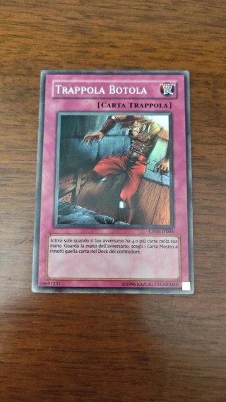 Trappola Botola CP05-IT005 Carta Trappola Yu-Gi-Oh