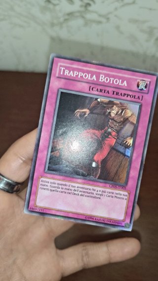 Trappola Botola CP05-IT005 Carta Trappola Yu-Gi-Oh