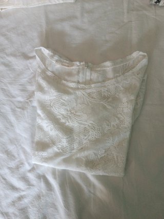 Lotto 8 magliette donna bianche