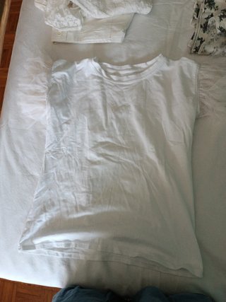 Lotto 8 magliette donna bianche