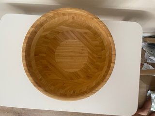 Bol ensaladera bambú IKEA 28cm