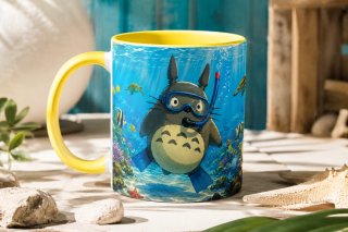Tazza Totoro Subacqueo Caraibi