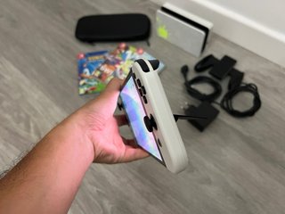 Nintendo Switch OLED+JUEGOS Y ACESORIOS ORIGINAL