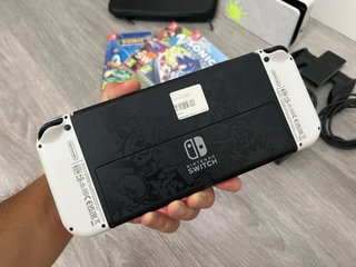 Nintendo Switch OLED+JUEGOS Y ACESORIOS ORIGINAL