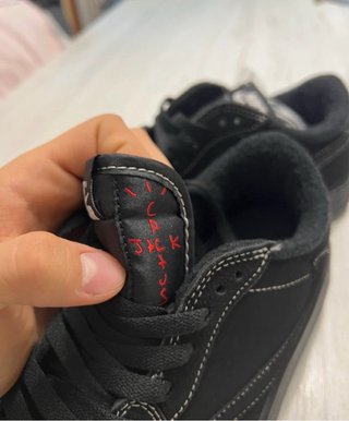 Jordan 1 Low Travis Scott Black Phantom