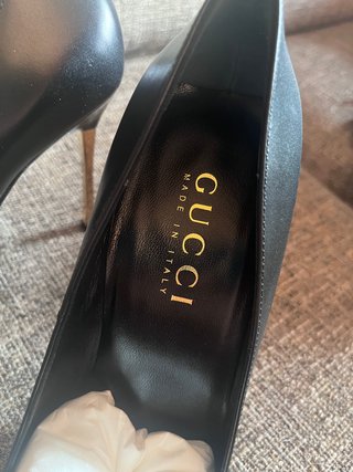 Decolleté Gucci Nero Oro