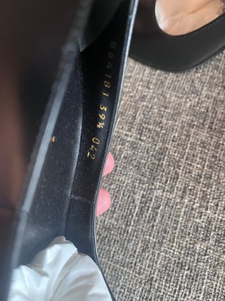 Decolleté Gucci Nero Oro
