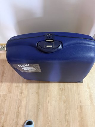 Maleta Samsonite Rígida Grande con ruedas Azul
