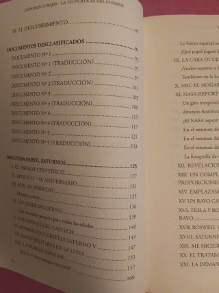 La tecnología del cosmos expediente Rojas
