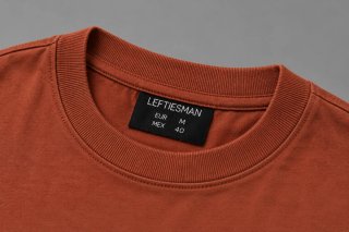 Camiseta LEFTIESMAN Talla L Marrón