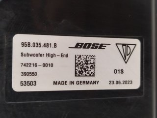 SUBWOOFER PORSCHE MACAN (TYP ) S Diesel