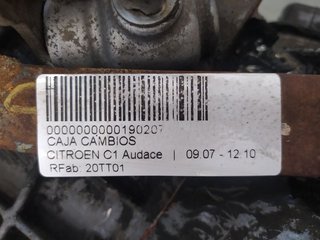 CAJA CAMBIOS CITROEN C1 Audace