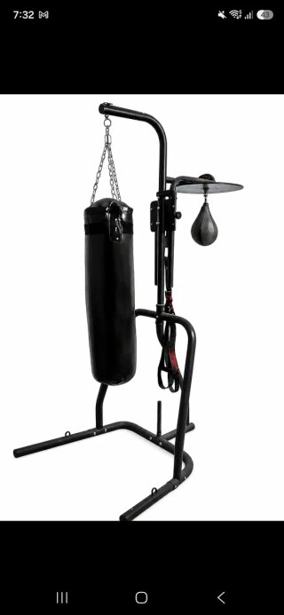 Soporte saco boxeo y pera