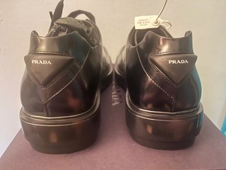 Scarpe Prada Uomo Pelle Nera