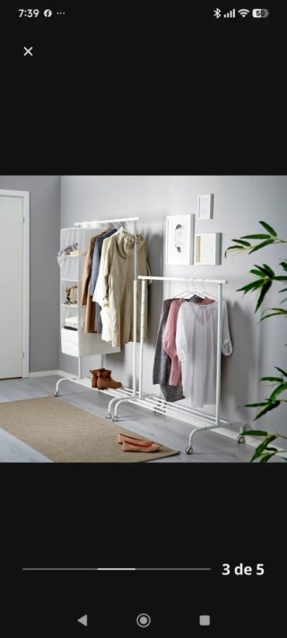 Perchero Burro Ikea Gris