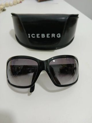 Occhiali da sole vintage Iceberg neri/grigi