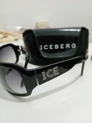 Occhiali da sole vintage Iceberg neri/grigi