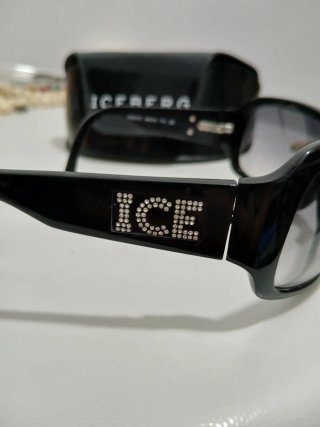 Occhiali da sole vintage Iceberg neri/grigi