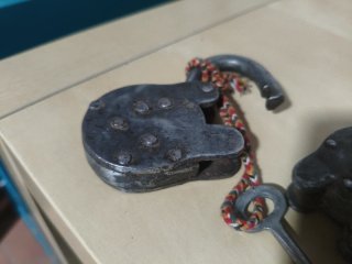 2 Candados Antiguos con Llaves